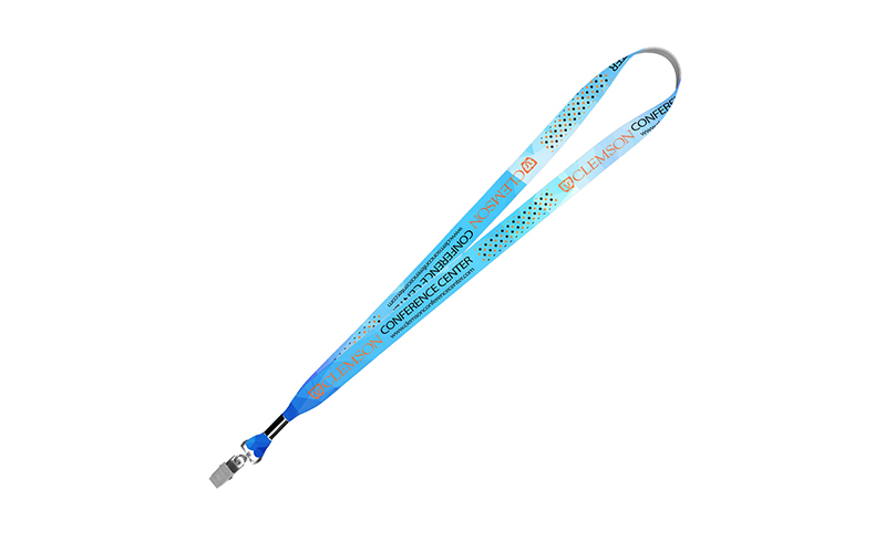 3/4" Super Soft Polyester Multi-Color Sublimation Lanyard